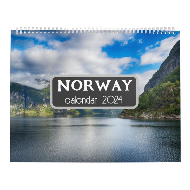 Norway landscape calendar (Cover)