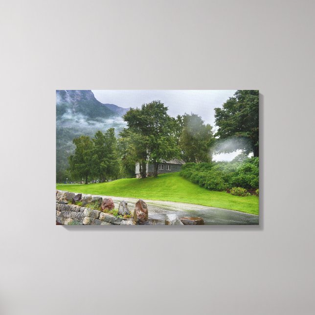 Norway landscape canvas print (Front)