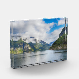 Norway landscape photo block