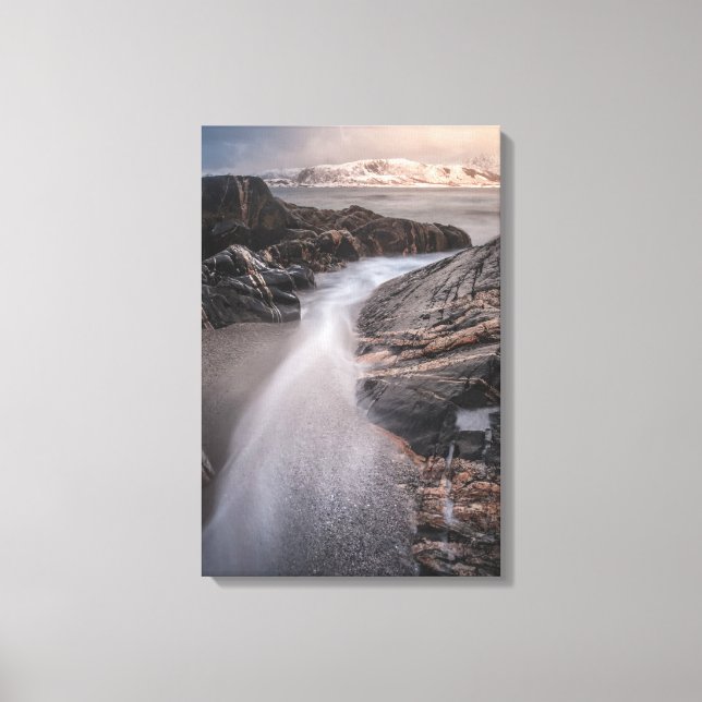 Norway Landscape Photo Canvas Print (Front)