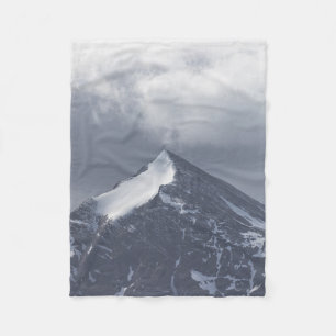 Norway Landscape Photo Fleece Blanket