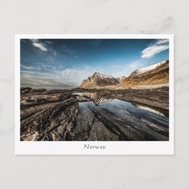 Norway Landscape Photo Postcard (Front)