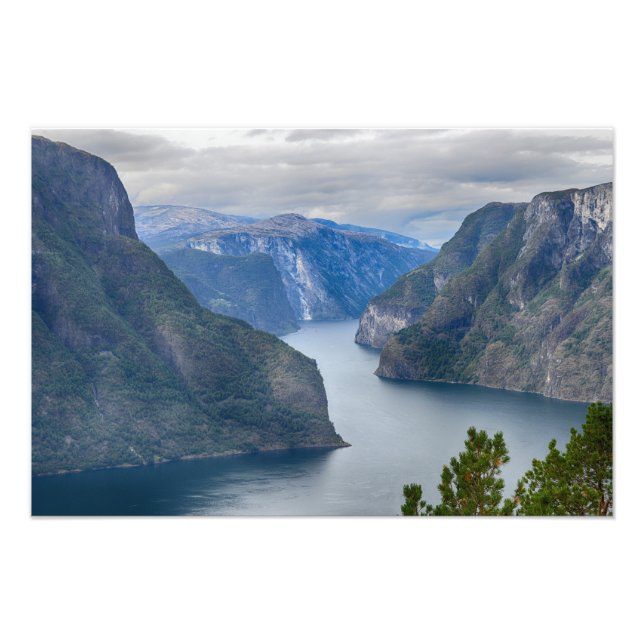 Norway landscape photo print (Front)