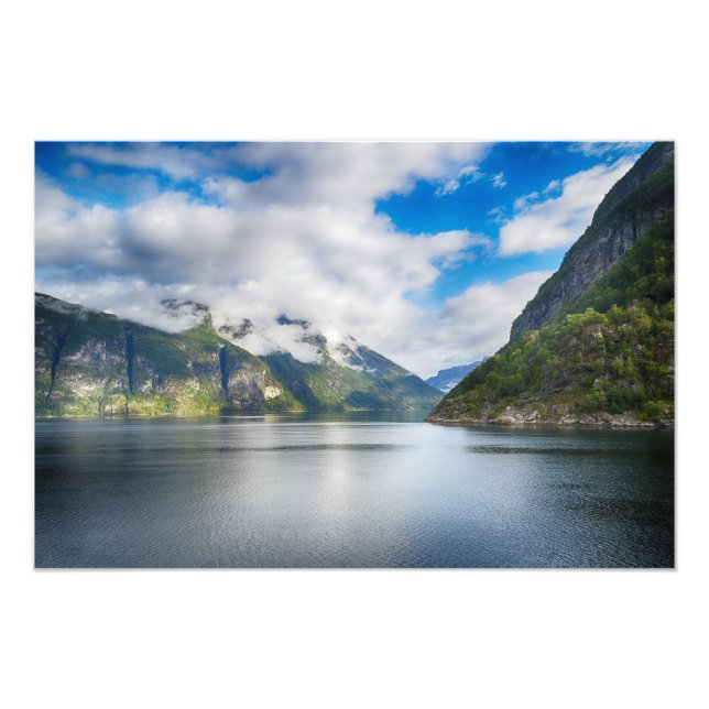 Norway landscape photo print (Front)