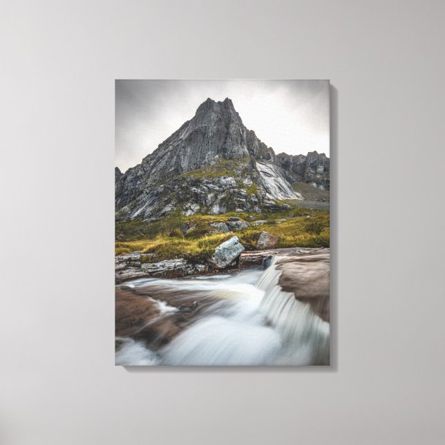 Norway Landscape photograph Canvas Print (Front)