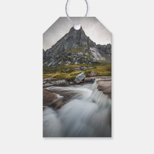 Norway Landscape photograph Gift Tags (Front)