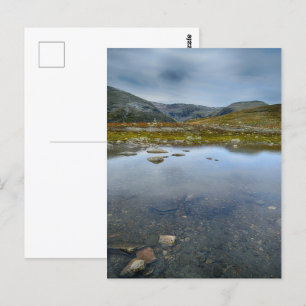 Norway landscape postcard