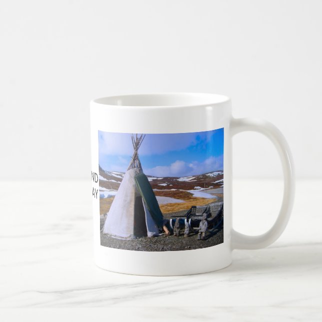 Norway, Lapland, Sami Settlement Coffee Mug (Right)