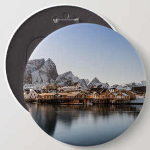 Norway Lofoten Islands 6 Cm Round Badge