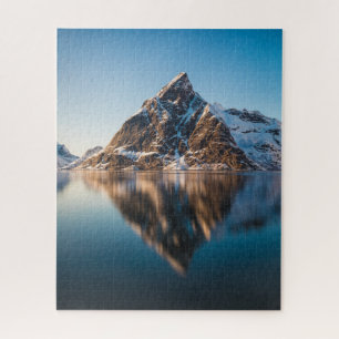 Norway Lofoten Islands Mountain Jigsaw Puzzle