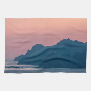 Norway Lofoten Landscape Tea Towel