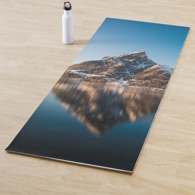 Norway Lofoten Mountain Yoga Mat (In Situ)
