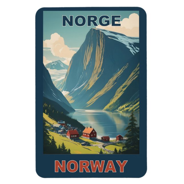Norway Magnet (Vertical)