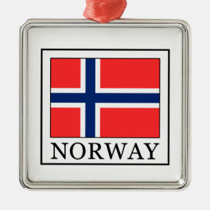 Norway Metal Tree Decoration