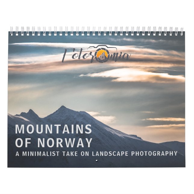 Norway Mountains 2027 Calendar (Cover)