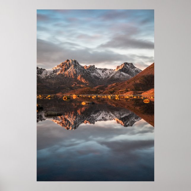 Norway Mountains Landscape Photography Poster (Front)