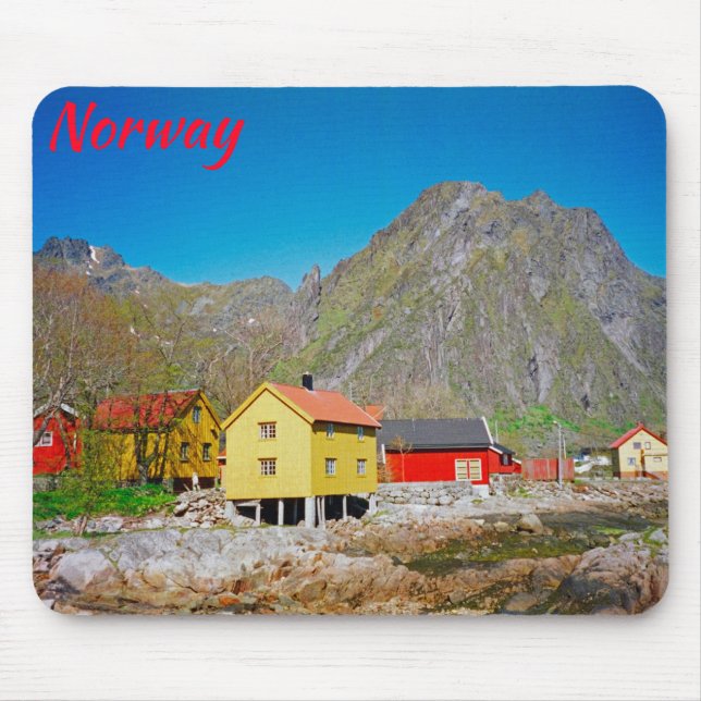 Norway Mouse Mat (Front)