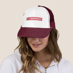 Norway National Flag Trucker Hat