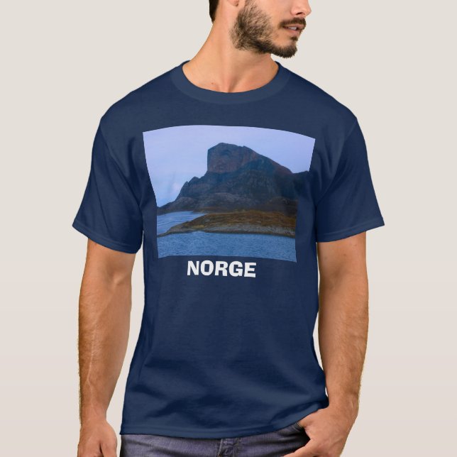 Norway, Norge, Fjord entrance T-Shirt (Front)