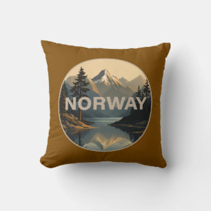 Norway Norge Scandinavia Europe Cushion