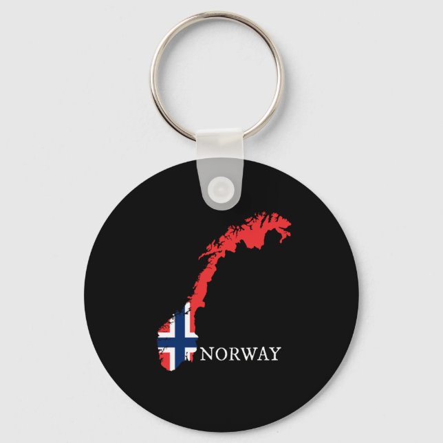Norway - Norway Flag Key Ring (Front)