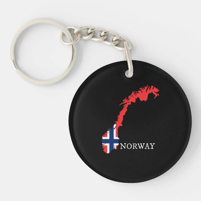 Norway - Norway Flag Key Ring (Front)