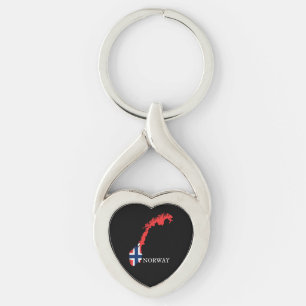 Norway - Norway Flag Key Ring