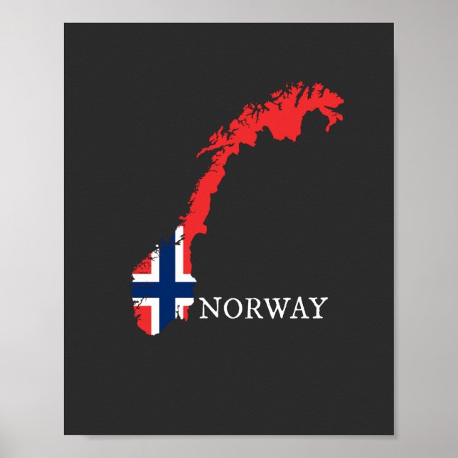 Norway - Norway Flag Poster (Front)