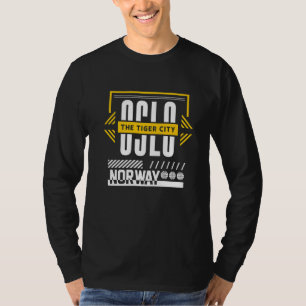 Norway Norway Norge Norwegian Oslo Travel Urban Sc T-Shirt