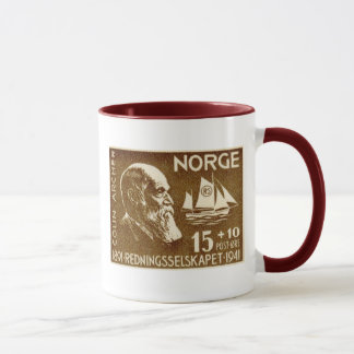Norway Norwegian Colin Archer Rescue Society 50th Mug