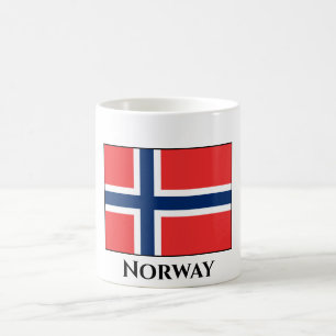 Norway (Norwegian) Flag Coffee Mug