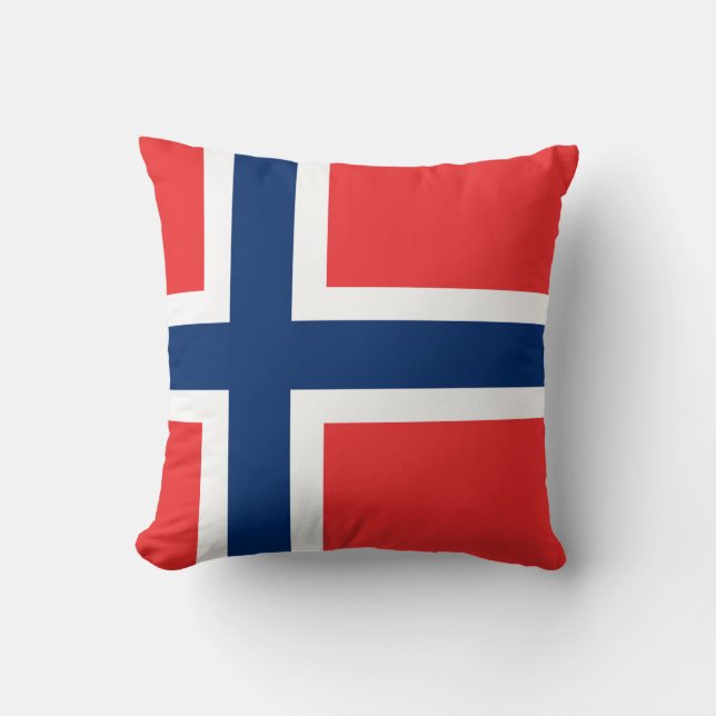 Norway (Norwegian) Flag Cushion (Front)