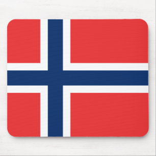 Norway (Norwegian) Flag Mouse Mat