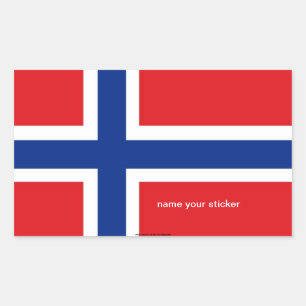 Norway norwegian flag sticker