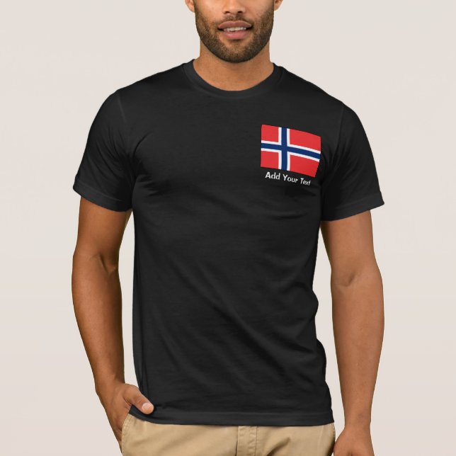 Norway - Norwegian Flag T-Shirt (Front)