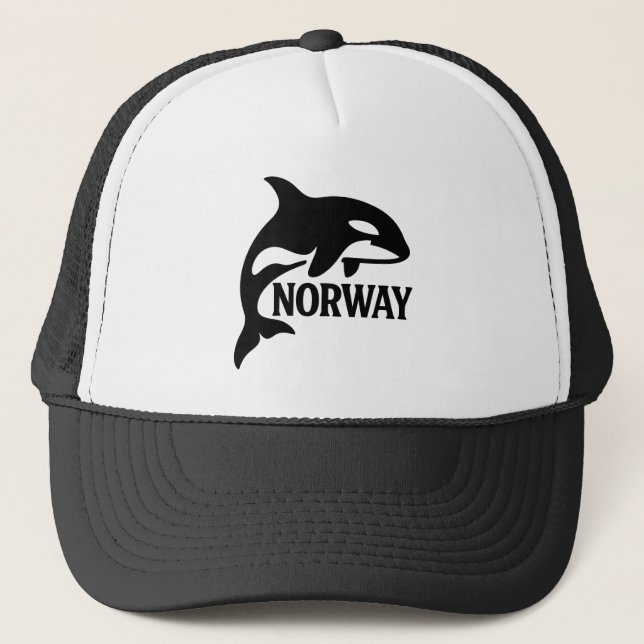 Norway Orca Trucker Hat (Front)