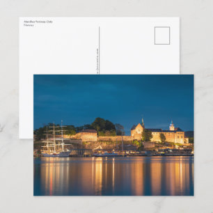 Norway Oslo Akershus Fortress Postcard