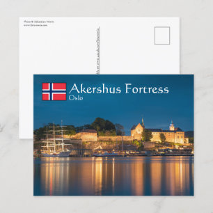 Norway Oslo Akershus Fortress Postcard