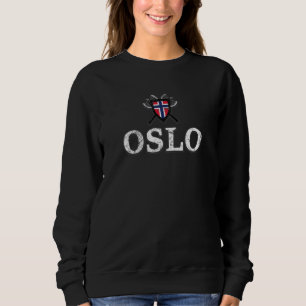 Norway Oslo Europe Scandinavia Holiday Viking Sweatshirt
