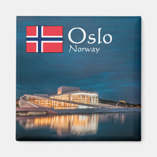 Norway Oslo Souvenir Magnet