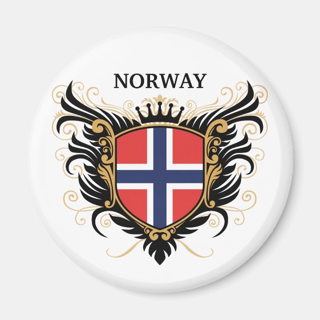 Norway [personalise] magnet (Front)