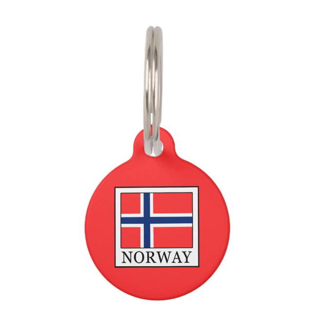 Norway Pet Tag (Front)