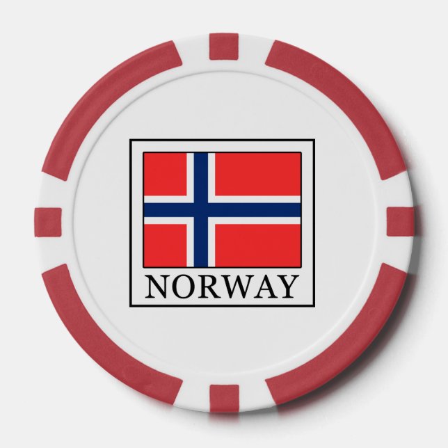 Norway Poker Chips (Front)