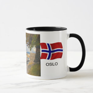 Norway,Port of Oslo; harbour Mug