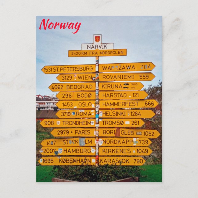 Norway Postcard (Front)