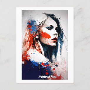 Norway Postcard - Portrait - World of Women