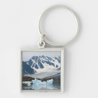 Norway, Receding Glacier and iceberg