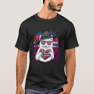 Norway Roots Norwegian Flag Norge 3 T-Shirt