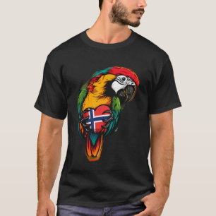 Norway Roots Norwegian Flag Norge 5 T-Shirt