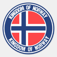 Norway Round Emblem
